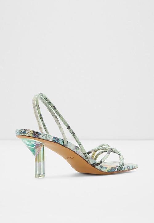 ALDO - Pythonda slingback heel - light green