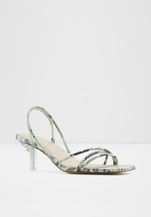 ALDO - Pythonda slingback heel - light green