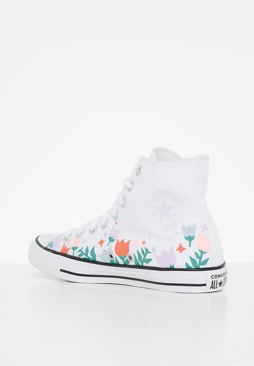 Converse - Chuck taylor all star crafted florals hi - white