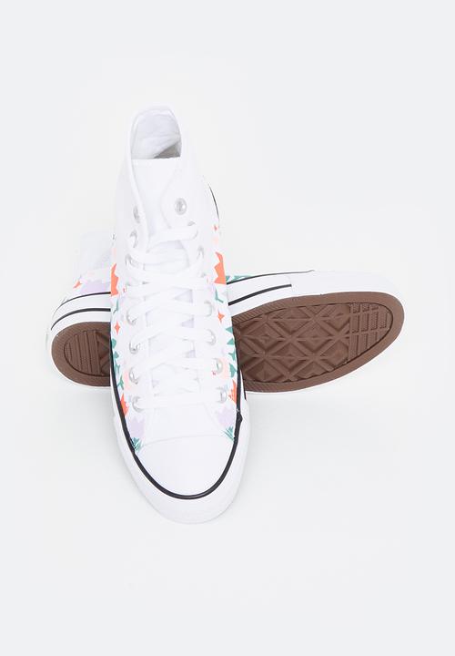 Converse - Chuck taylor all star crafted florals hi - white
