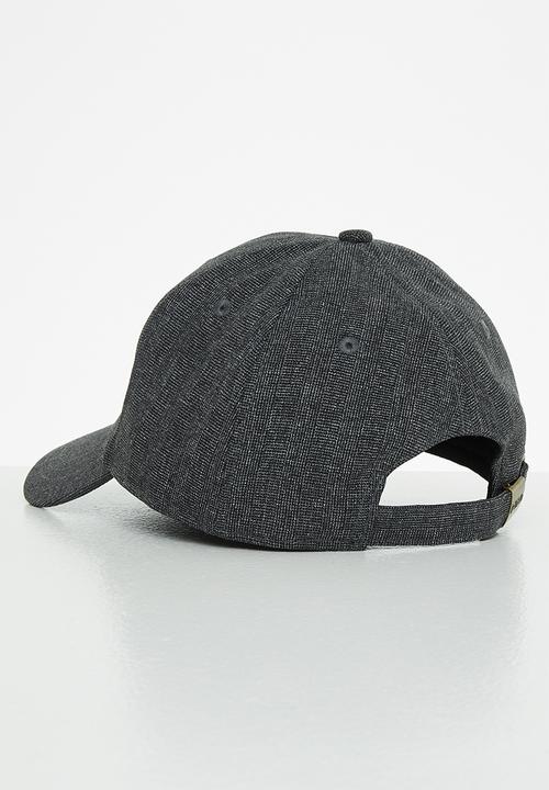 POLO - 6 Panel houndstooth peak - grey