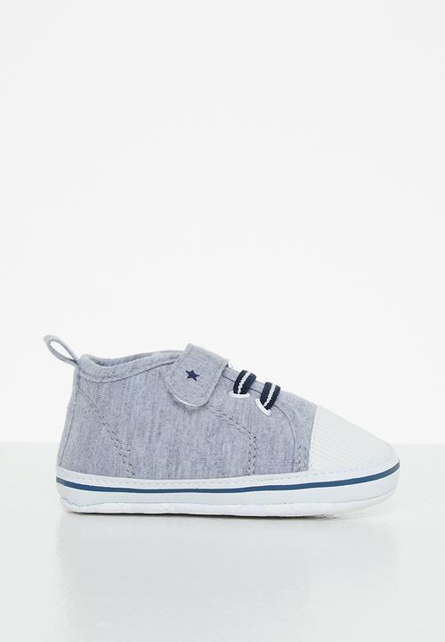Pop Candy - Baby boys sneaker - grey melange