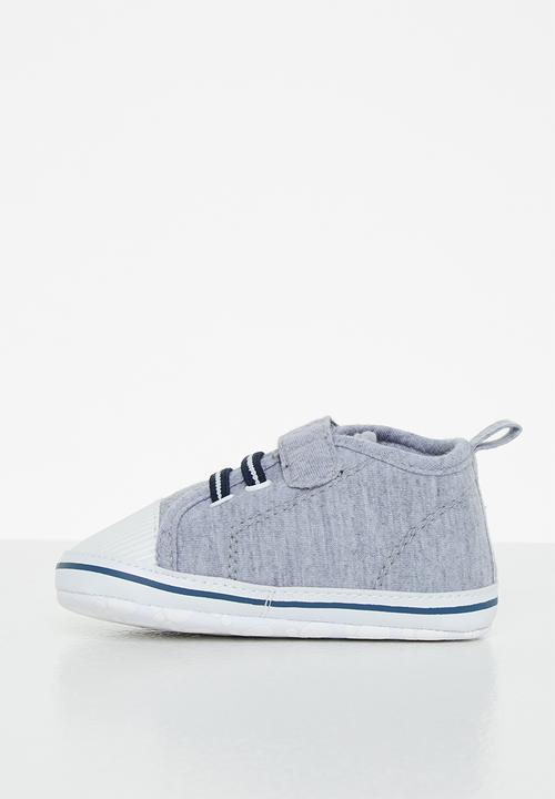Pop Candy - Baby boys sneaker - grey melange