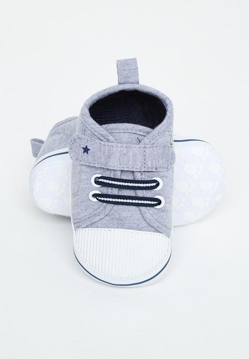 Pop Candy - Baby boys sneaker - grey melange