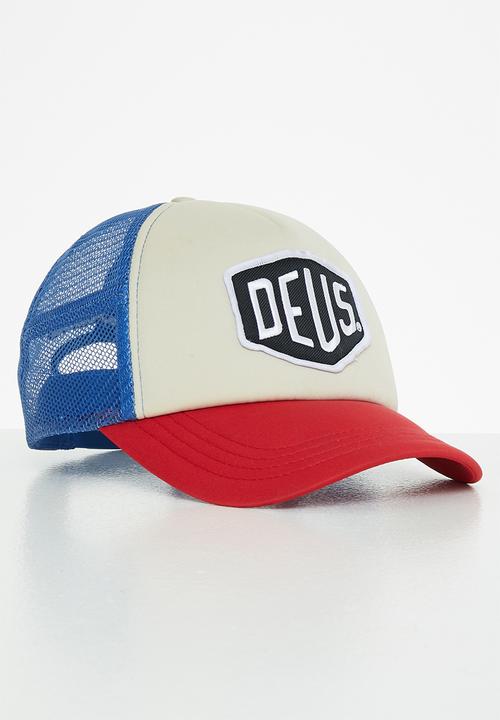 Deus Ex Machina - Baylands trucker - blue & red