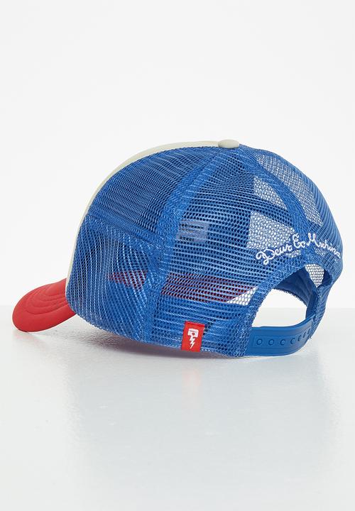Deus Ex Machina - Baylands trucker - blue & red