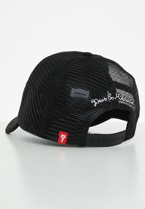 Deus Ex Machina - Venice address trucker - black