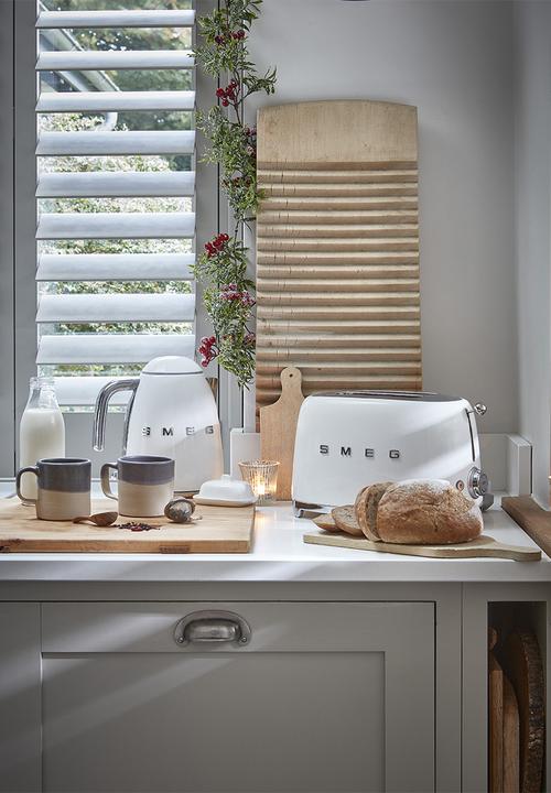 smeg - Retro 2 slice toaster - matte white