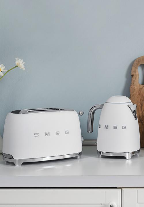 smeg - Retro 2 slice toaster - matte white