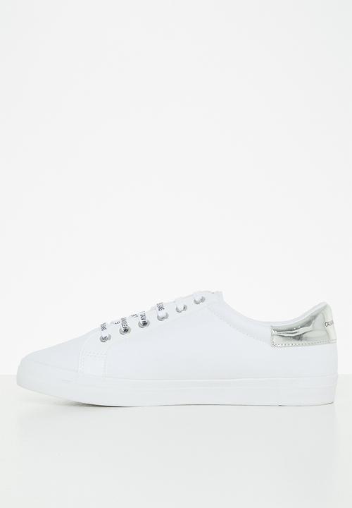 Calvin Klein - Calvin Klein low profile sneaker womens - white