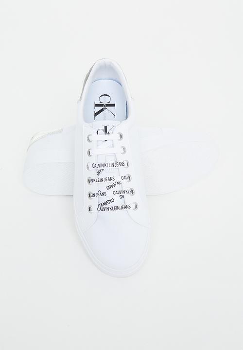 Calvin Klein - Calvin Klein low profile sneaker womens - white