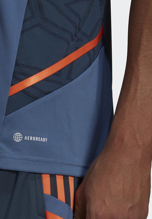 adidas Performance - Manchester United Condivo 22 Training Jersey - crew blue