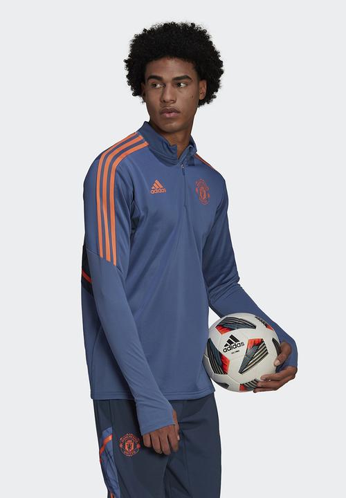 adidas Performance - Manchester United Condivo 22 Training Top - crew blue