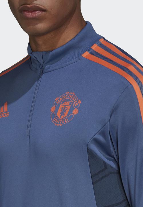 adidas Performance - Manchester United Condivo 22 Training Top - crew blue