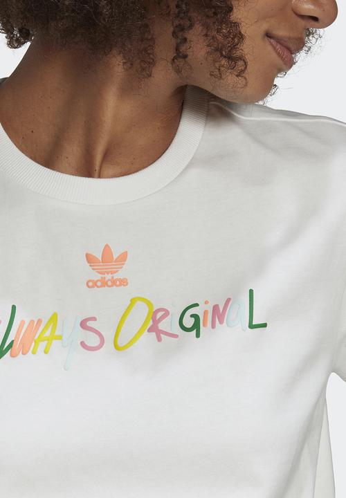 adidas Originals - Graphic tee - white