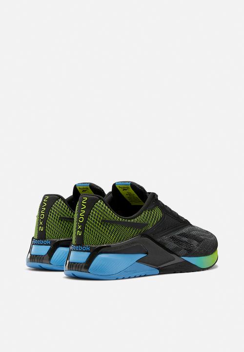 Reebok - Reebok nano x2 - core black/essential blue/acid yellow