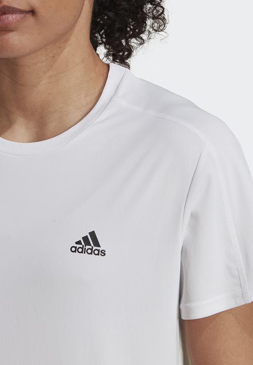 adidas Performance - Run it tee w - white