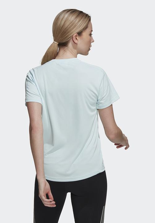 adidas Performance - Run it tee w - almost blue