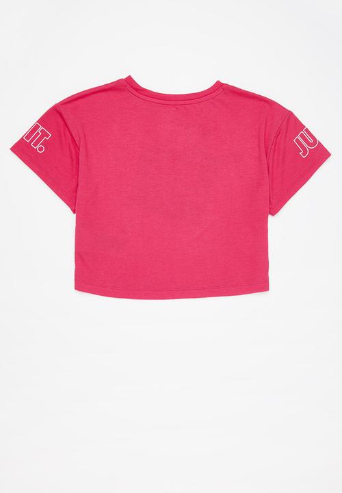 Nike - Nkg short sleeve graphic tee - rush pink