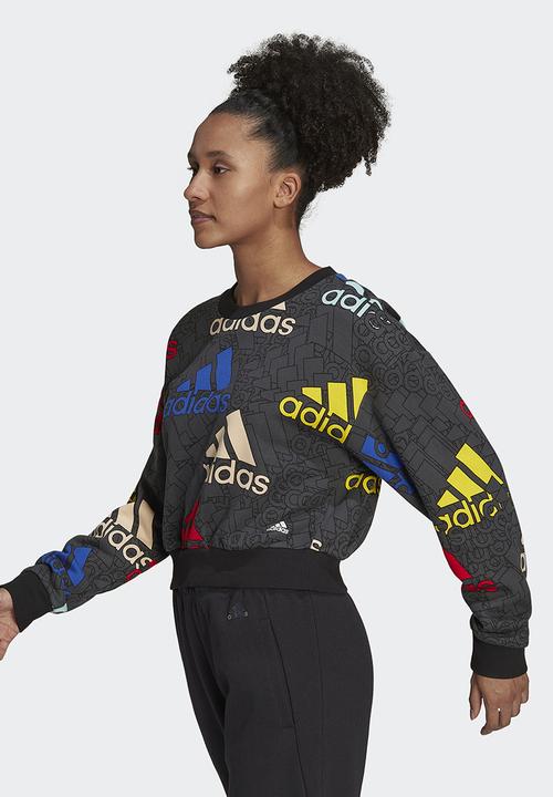 adidas Performance - W bluv q3 sweatshirt g - multi 