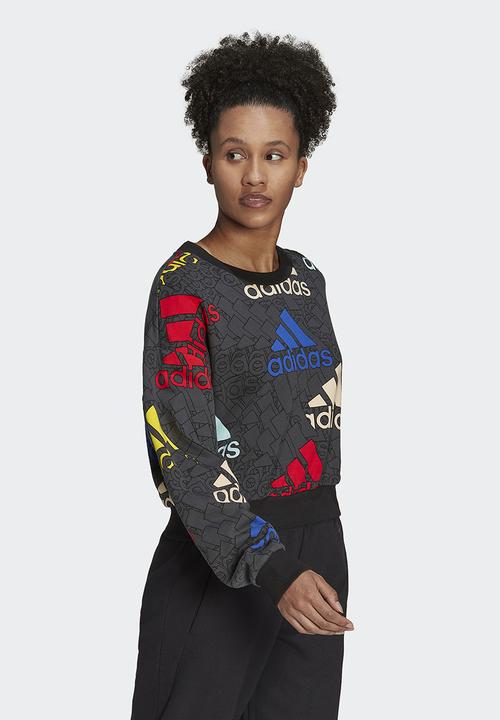 adidas Performance - W bluv q3 sweatshirt g - multi 