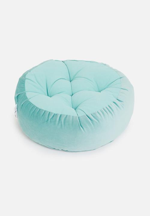 Sixth Floor - Kip floor cushion - Aqua