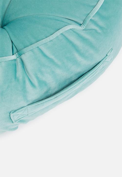Sixth Floor - Kip floor cushion - Aqua