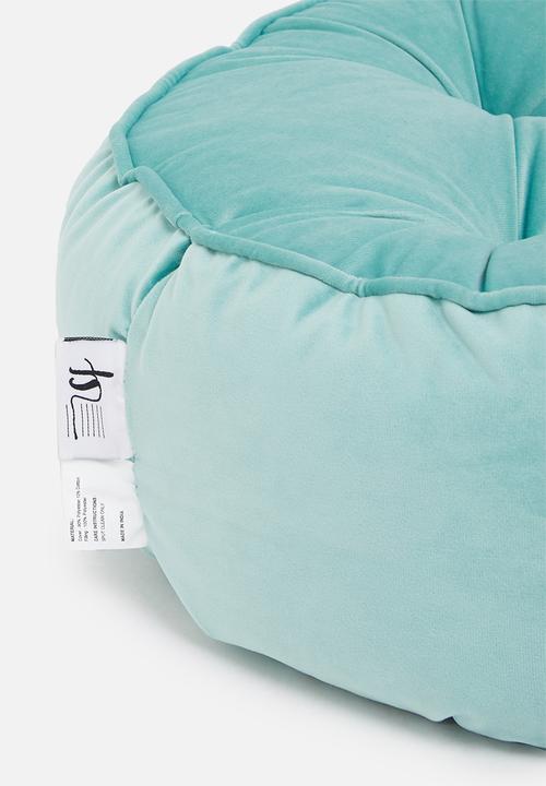 Sixth Floor - Kip floor cushion - Aqua