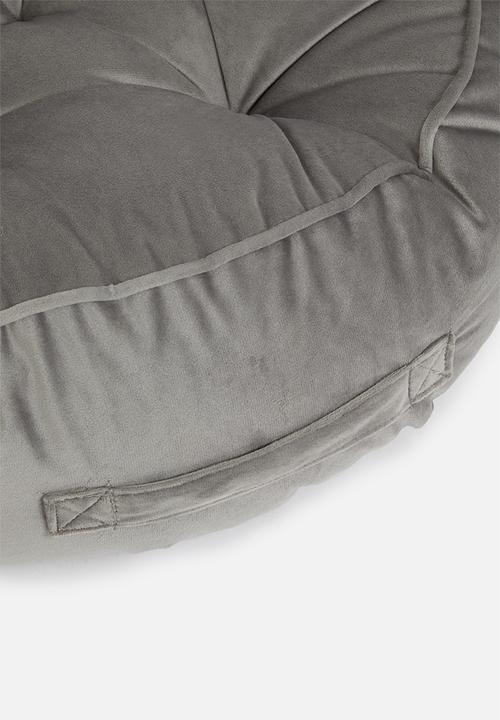 Sixth Floor - Kip floor cushion - grey