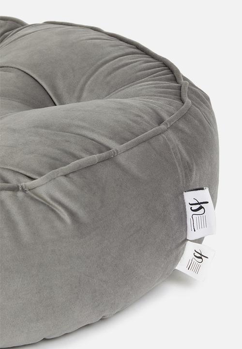 Sixth Floor - Kip floor cushion - grey