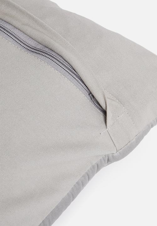 Sixth Floor - Arches quilted cushion cover - grey