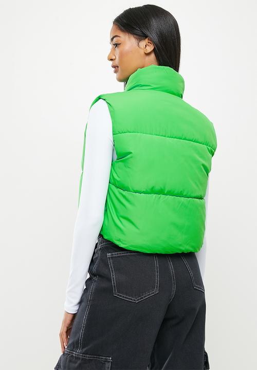 Supré  - Cher puffer vest - apple green