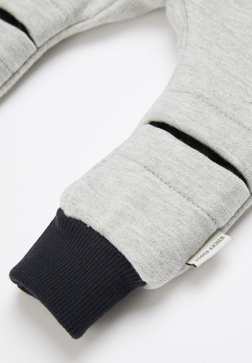 Sticky Fudge - Babies sweatpants - grey & black