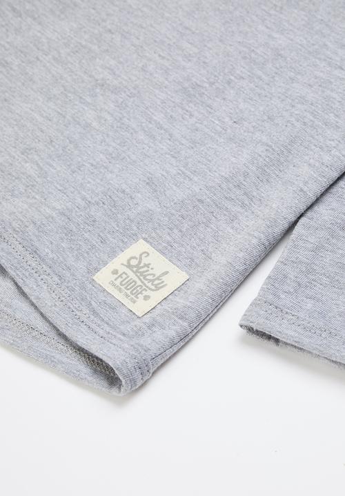 Sticky Fudge - Long sleeve top - grey 