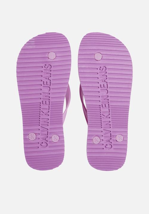 Calvin Klein - Flip-flop swim women - helio hue