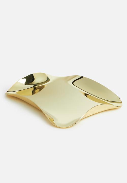 Umbra - Wave tray - brass