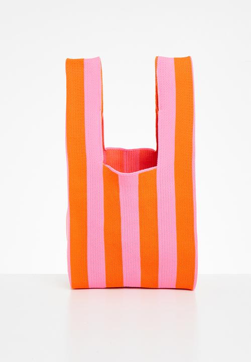 Superbalist - Marley shopper bag - orange & pink