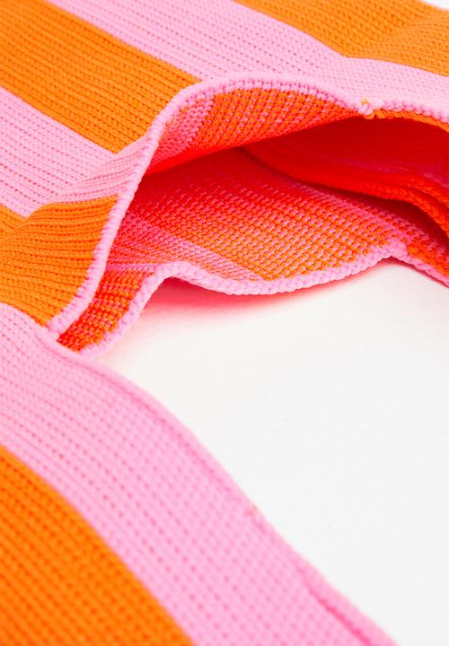 Superbalist - Marley shopper bag - orange & pink