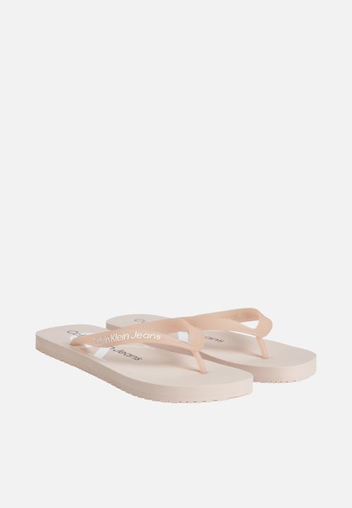 Calvin Klein - Beach sandal monogram tpu - pale conch shell