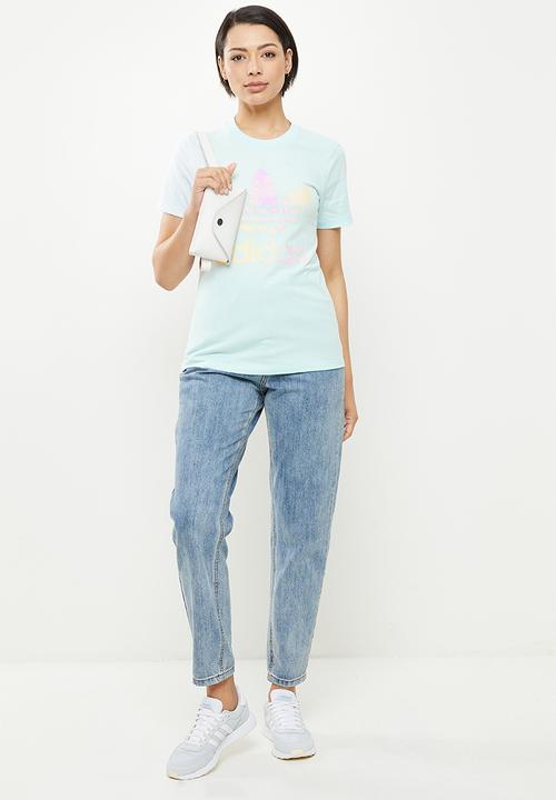 adidas Originals - Summer tref tee w - almost blue