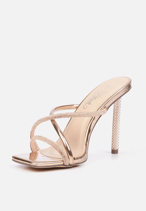 Miss Black - Samba 3 heel - rose gold