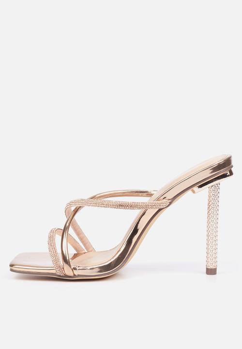 Miss Black - Samba 3 heel - rose gold