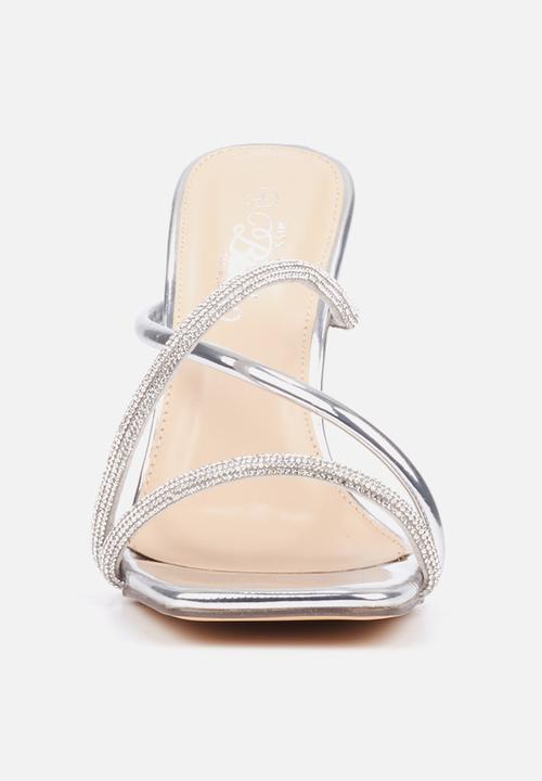 Miss Black - Samba 3 heel - silver