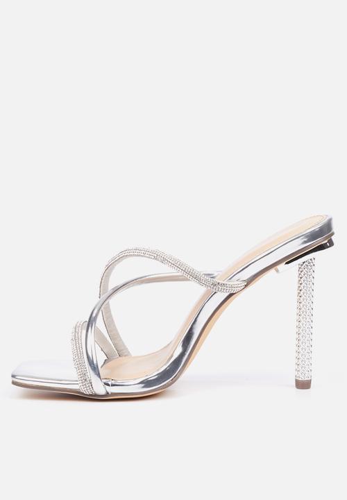 Miss Black - Samba 3 heel - silver