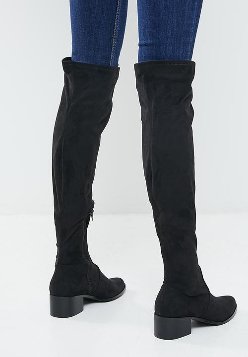 Steve Madden - Sadie over the knee boot - black