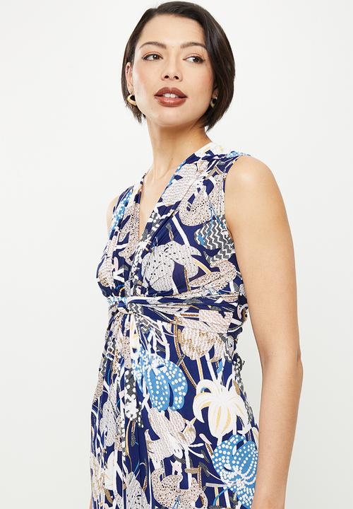 Stella Morgan - Knit midi - blue