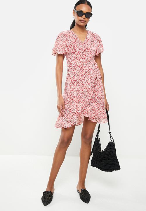 Stella Morgan - Wrap dress - red