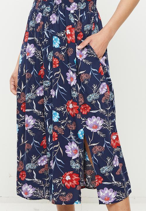 Stella Morgan - Knit midi - navy