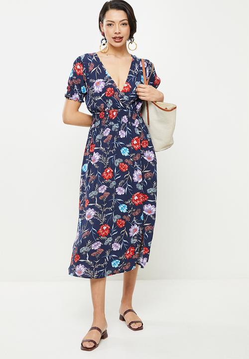 Stella Morgan - Knit midi - navy