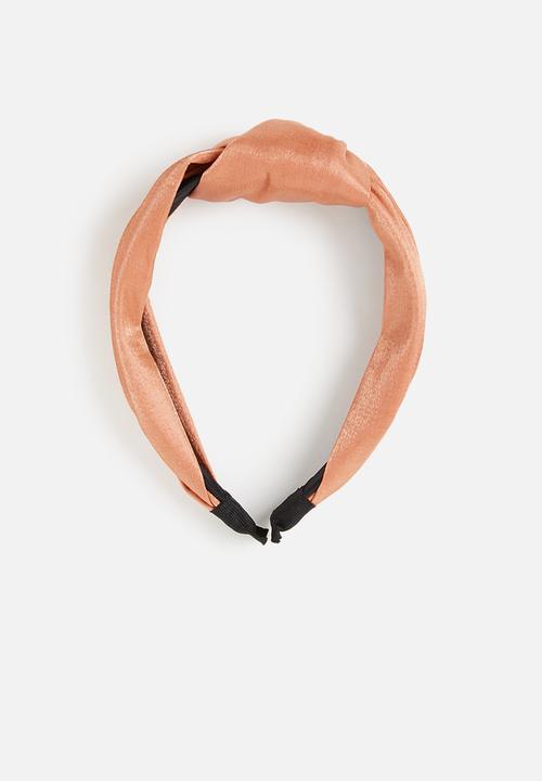 Superbalist - Knotted headband - pink